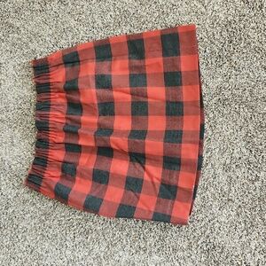 J Crew Buffalo Check Mini Skirt